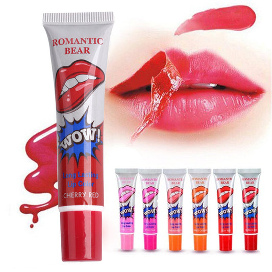 6 Colors Peel Off Liquid Lipstick 