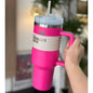 Stanley Tumbler Flow State Straw Lid Stainless Steel